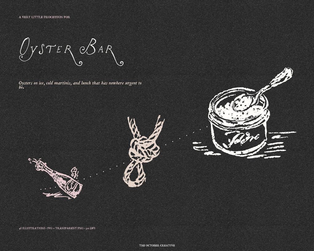 Oyster Bar Doodle Pack, preview 15