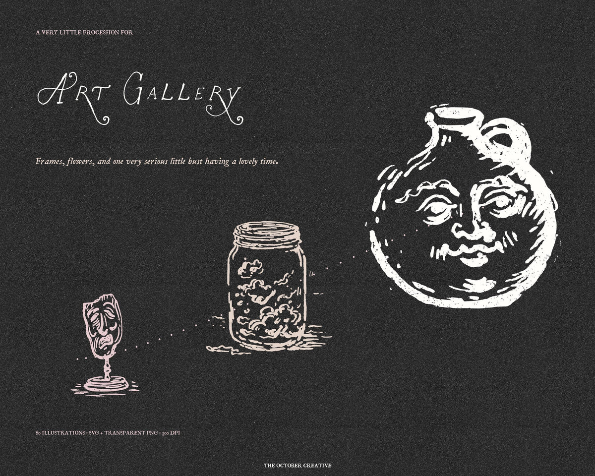 Art Gallery Doodle Pack, preview 15