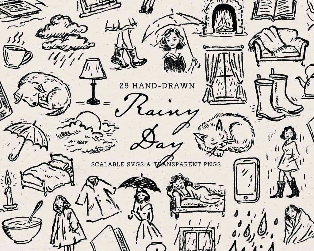 Spring 4-Pack Doodle Bundle, preview 5
