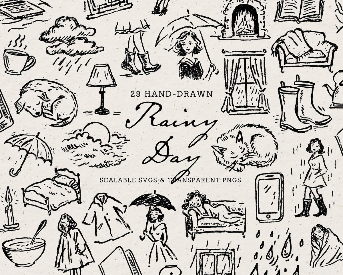 Spring 4-Pack Doodle Bundle, preview 5