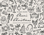 Christmas 4-Pack Doodle Bundle, preview 2
