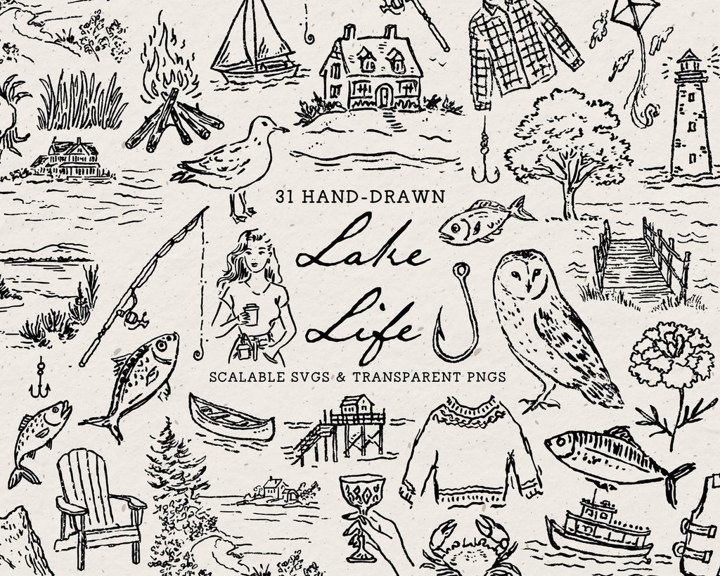 Summer 4-Pack Doodle Bundle, preview 2