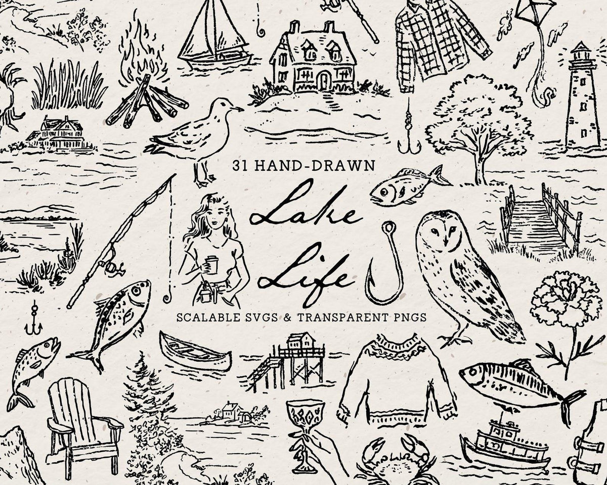 Summer 4-Pack Doodle Bundle, preview 2