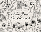 Bachelorette 4-Pack Doodle Bundle, preview 3