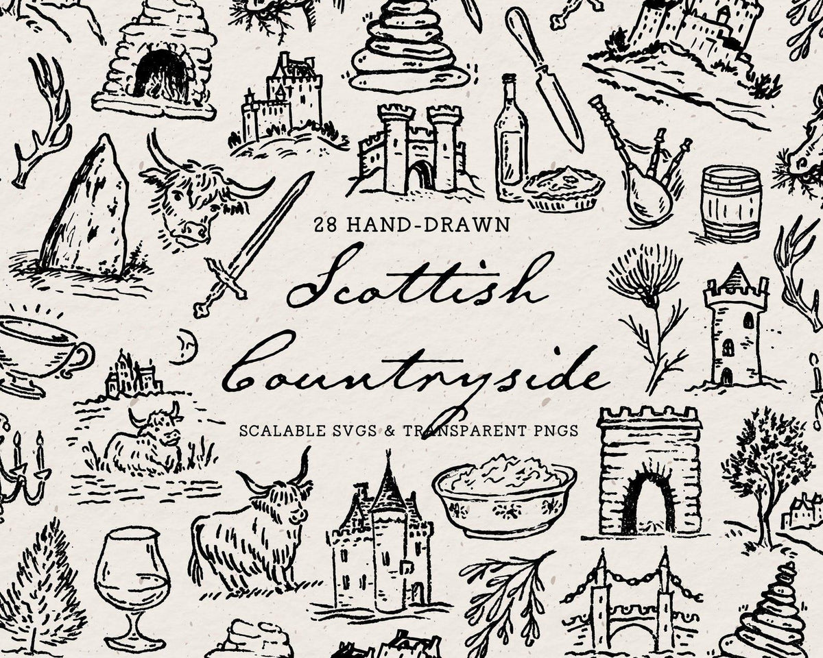 European 4-Pack Doodle Bundle, preview 4