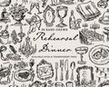 Rehearsal Dinner Doodle Pack, preview 1