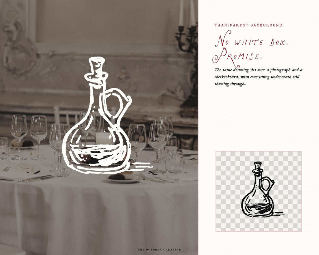 Rehearsal Dinner Doodle Pack, preview 13