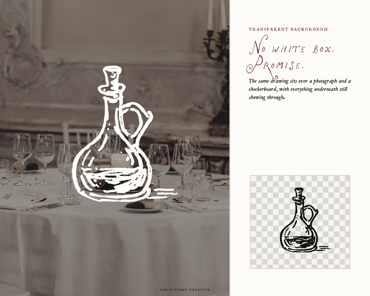 Rehearsal Dinner Doodle Pack, preview 13