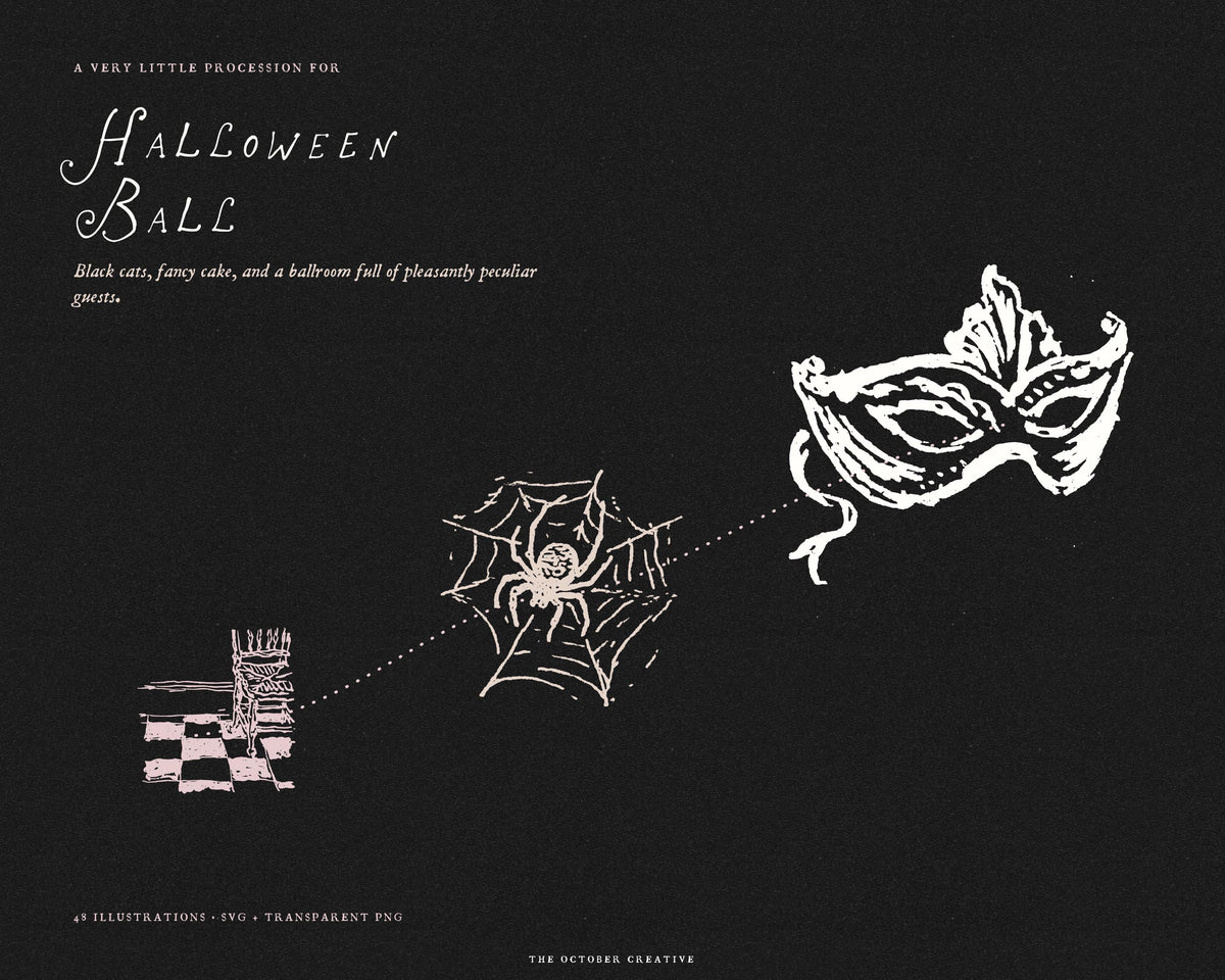 Halloween Ball Doodle Pack, preview 15