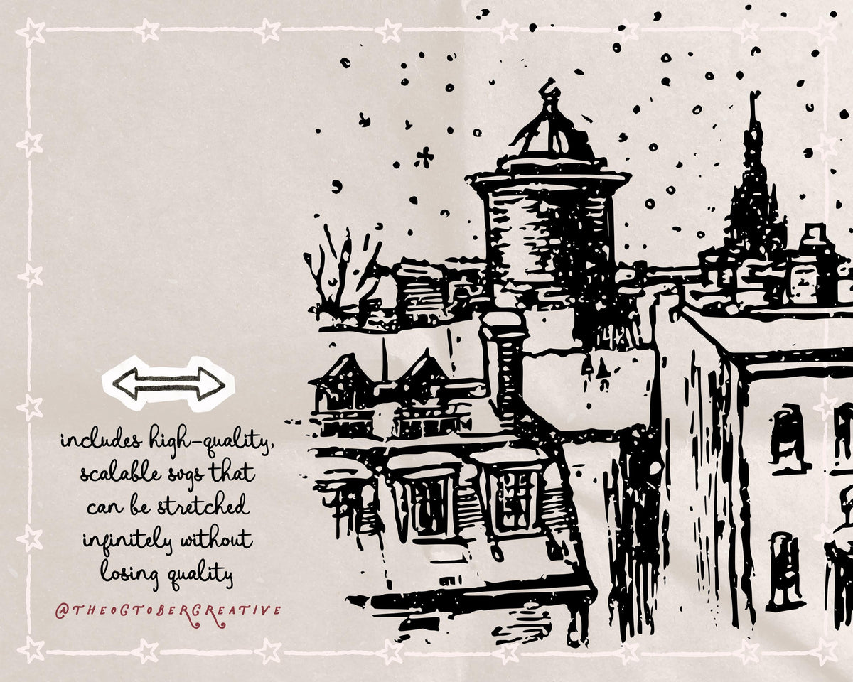 Santa's Workshop Doodle Pack, preview 3