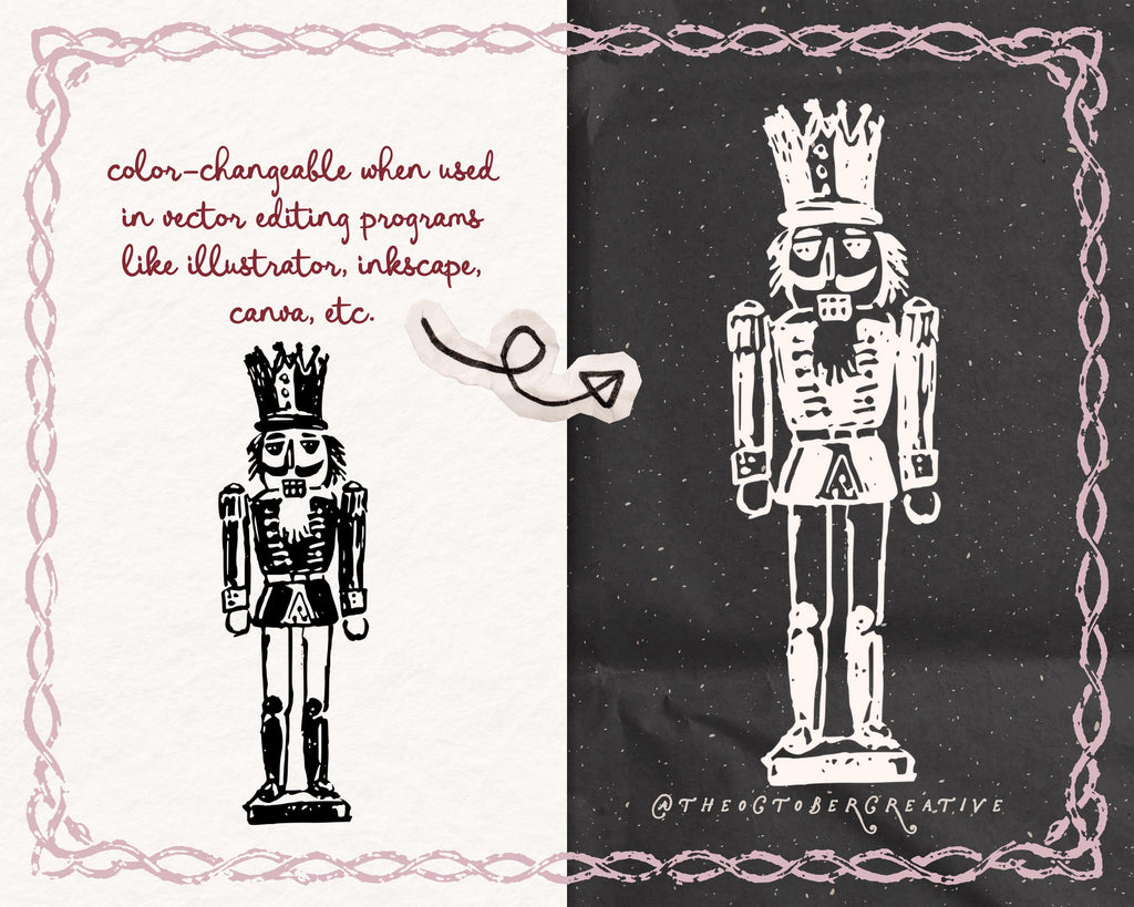 The Nutcracker Doodle Pack, preview 2