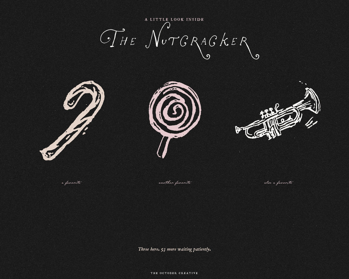 The Nutcracker Doodle Pack, preview 8