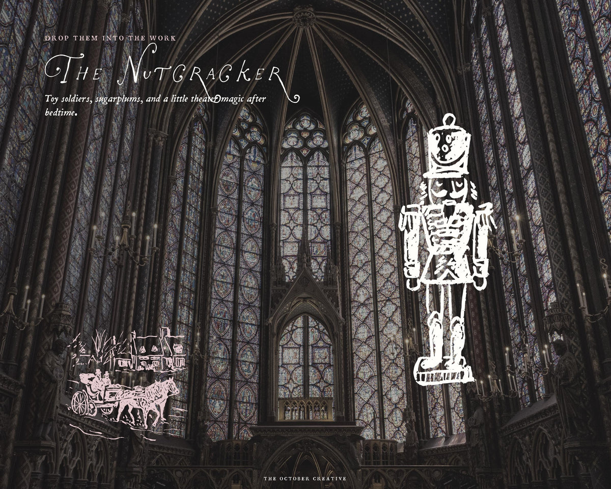 The Nutcracker Doodle Pack, preview 9