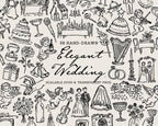 Wedding 4-Pack Doodle Bundle, preview 2