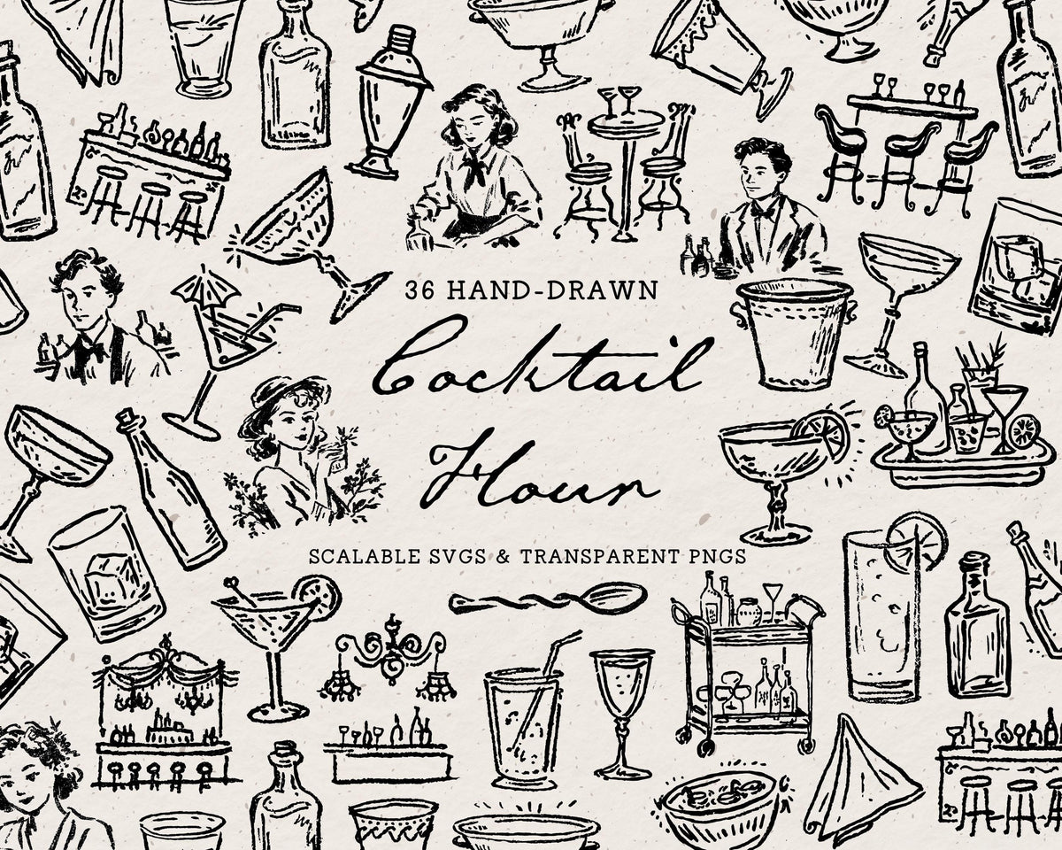 Wedding 4-Pack Doodle Bundle, preview 5