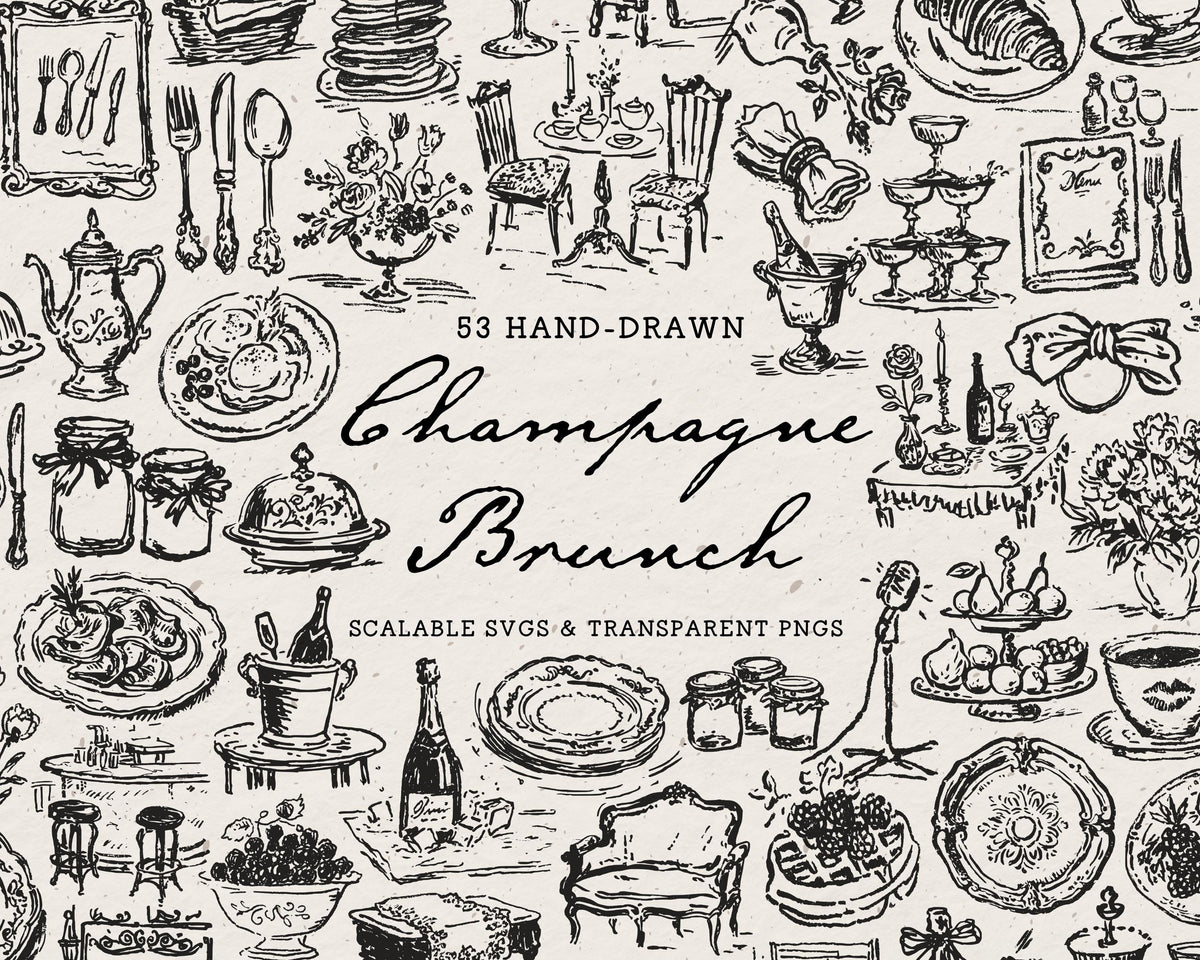 Party 4-Pack Doodle Bundle, preview 3