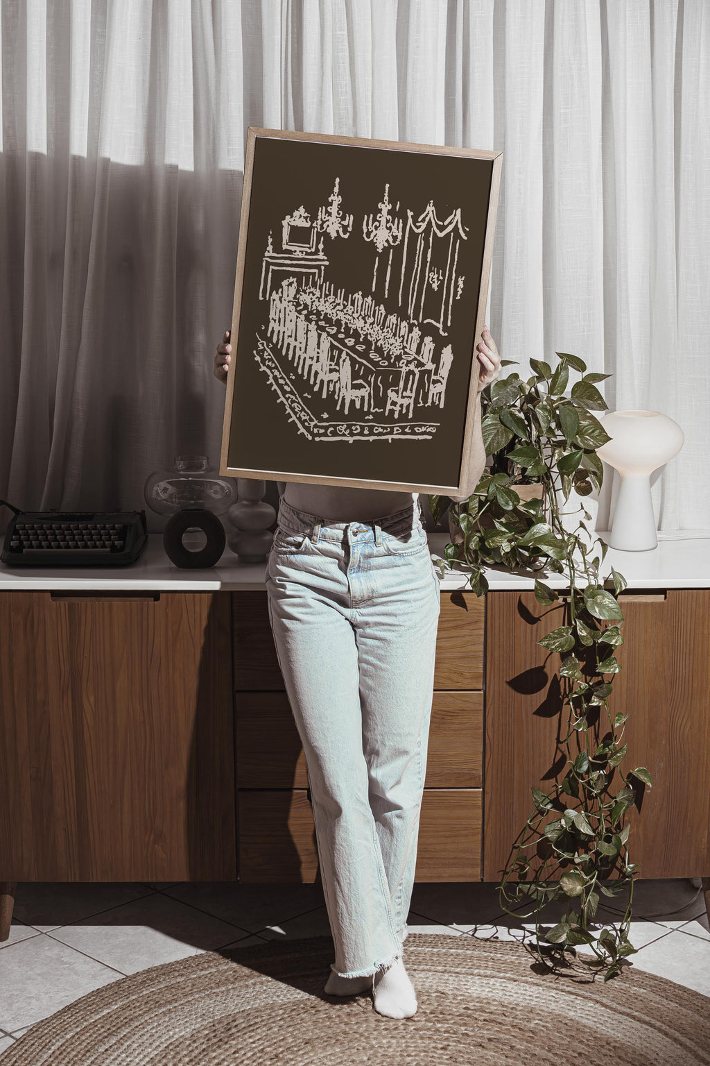 Dinner Party Art Print, preview 7