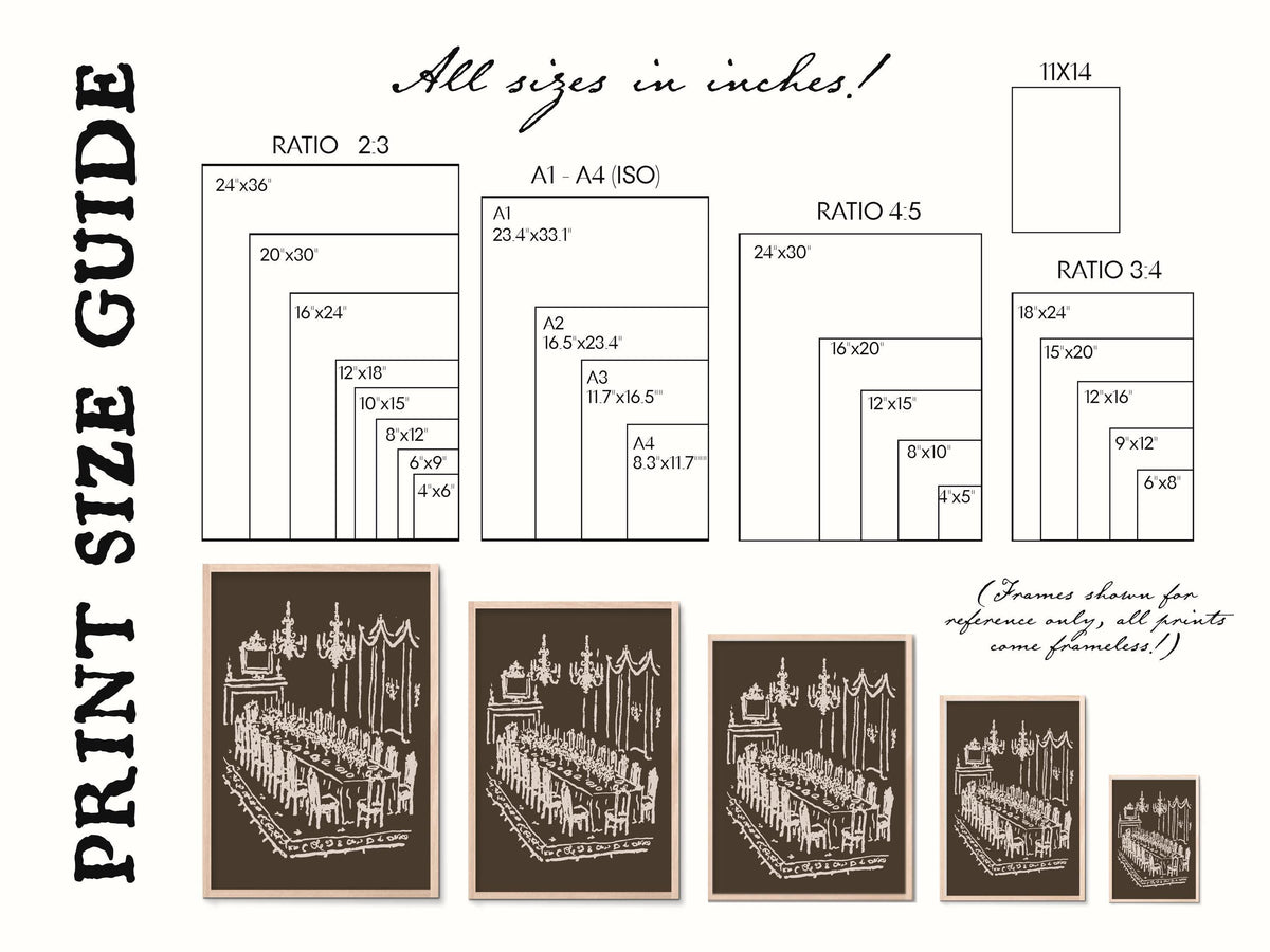 Dinner Party Art Print, preview 5