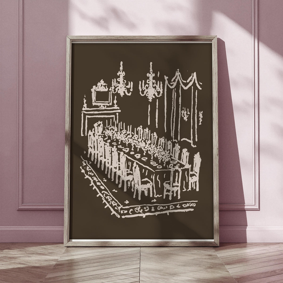 Dinner Party Art Print, preview 11