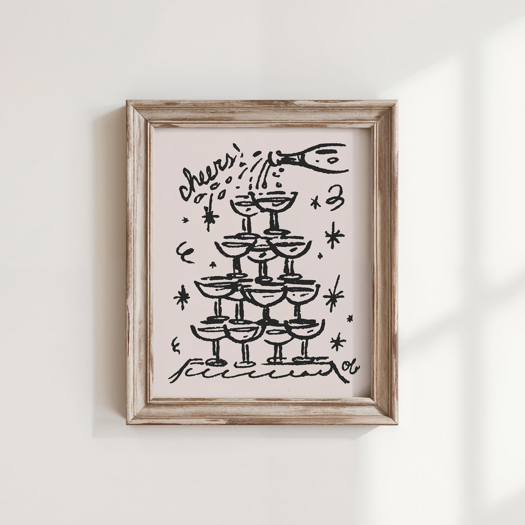 Cheers Art Print, preview 1