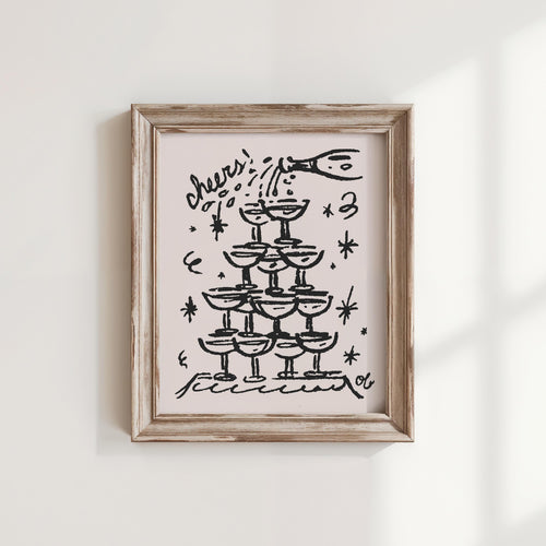 Cheers Art Print, preview 1