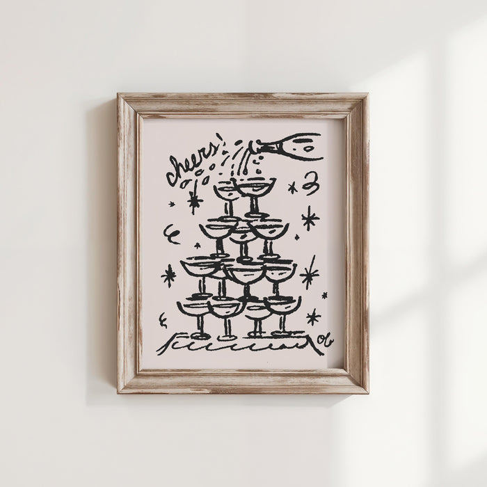 Cheers Art Print