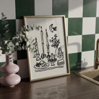 Candles & Crystals Art Print, preview 12