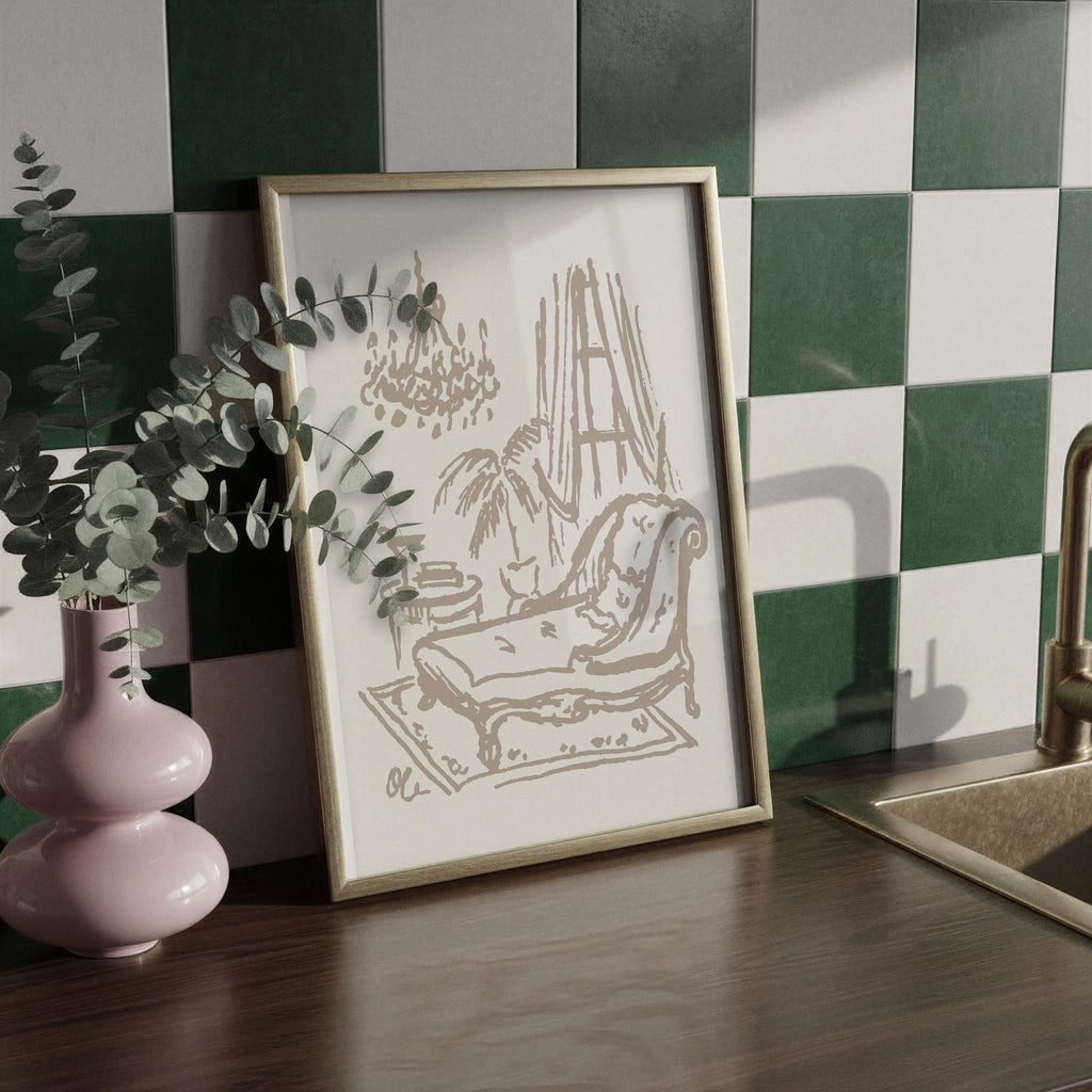 Fainting Couch Art Print, preview 14