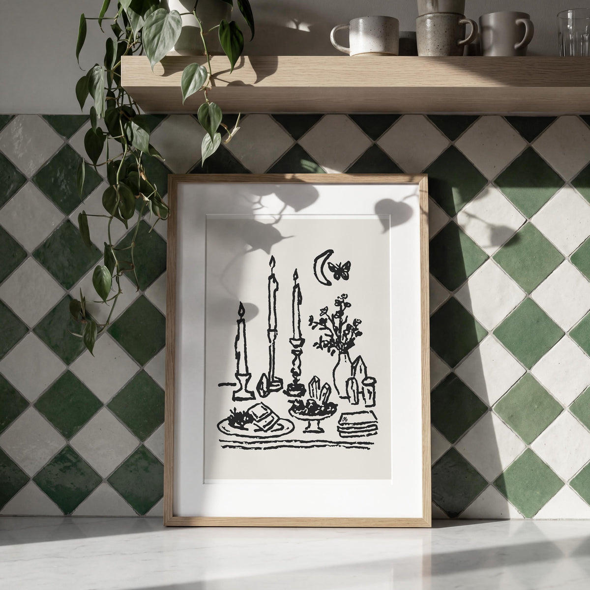 Candles & Crystals Art Print, preview 17