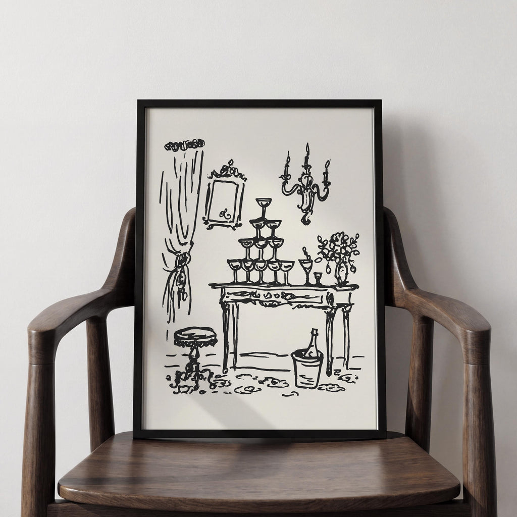 Champagne Tower Art Print, preview 18