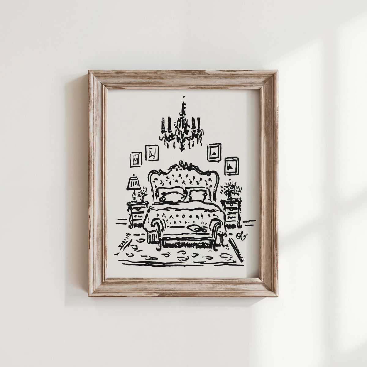 The Bedroom Art Print, preview 1