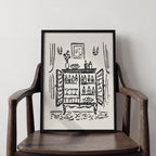 Bar Cabinet Art Print, preview 2