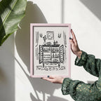 Bar Cabinet Art Print, preview 3