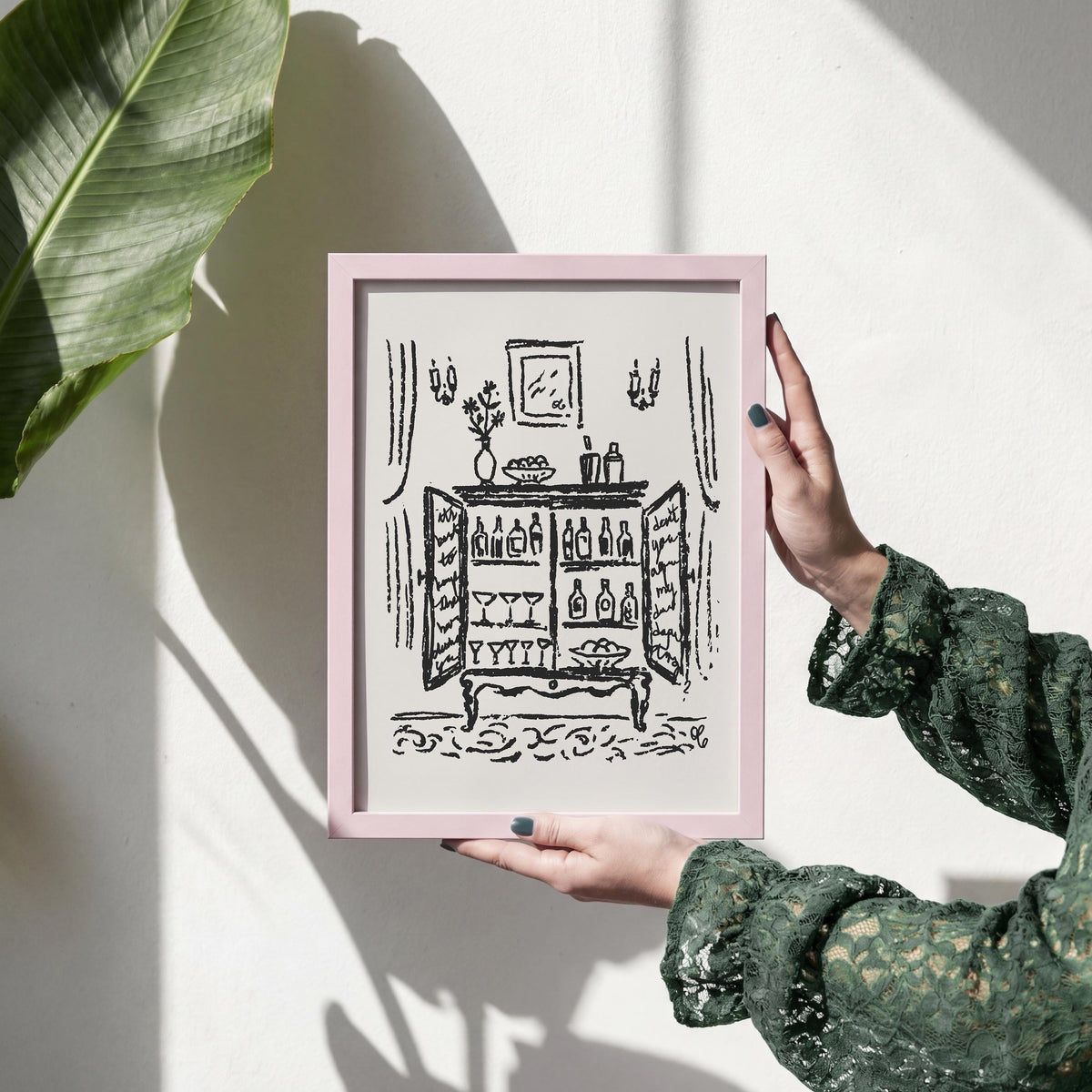 Bar Cabinet Art Print, preview 3