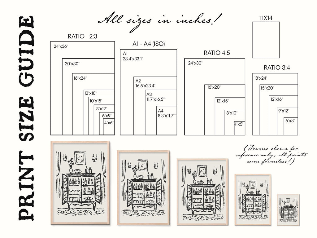 Bar Cabinet Art Print, preview 5