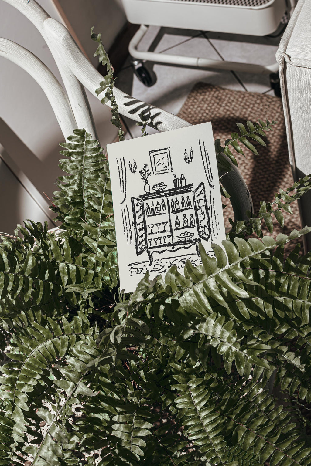 Bar Cabinet Art Print, preview 8