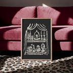Enchanted Rose Under Glass Art Print, preview 13