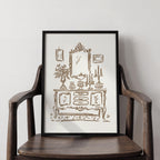 French Sideboard Art Print, preview 18