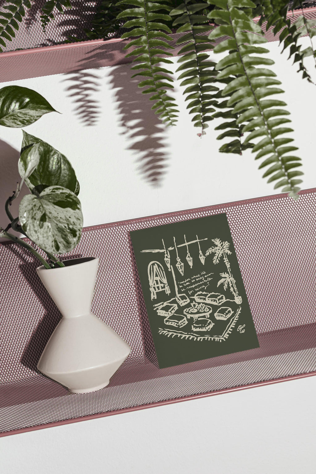 Bohemian Lounge Art Print, preview 3