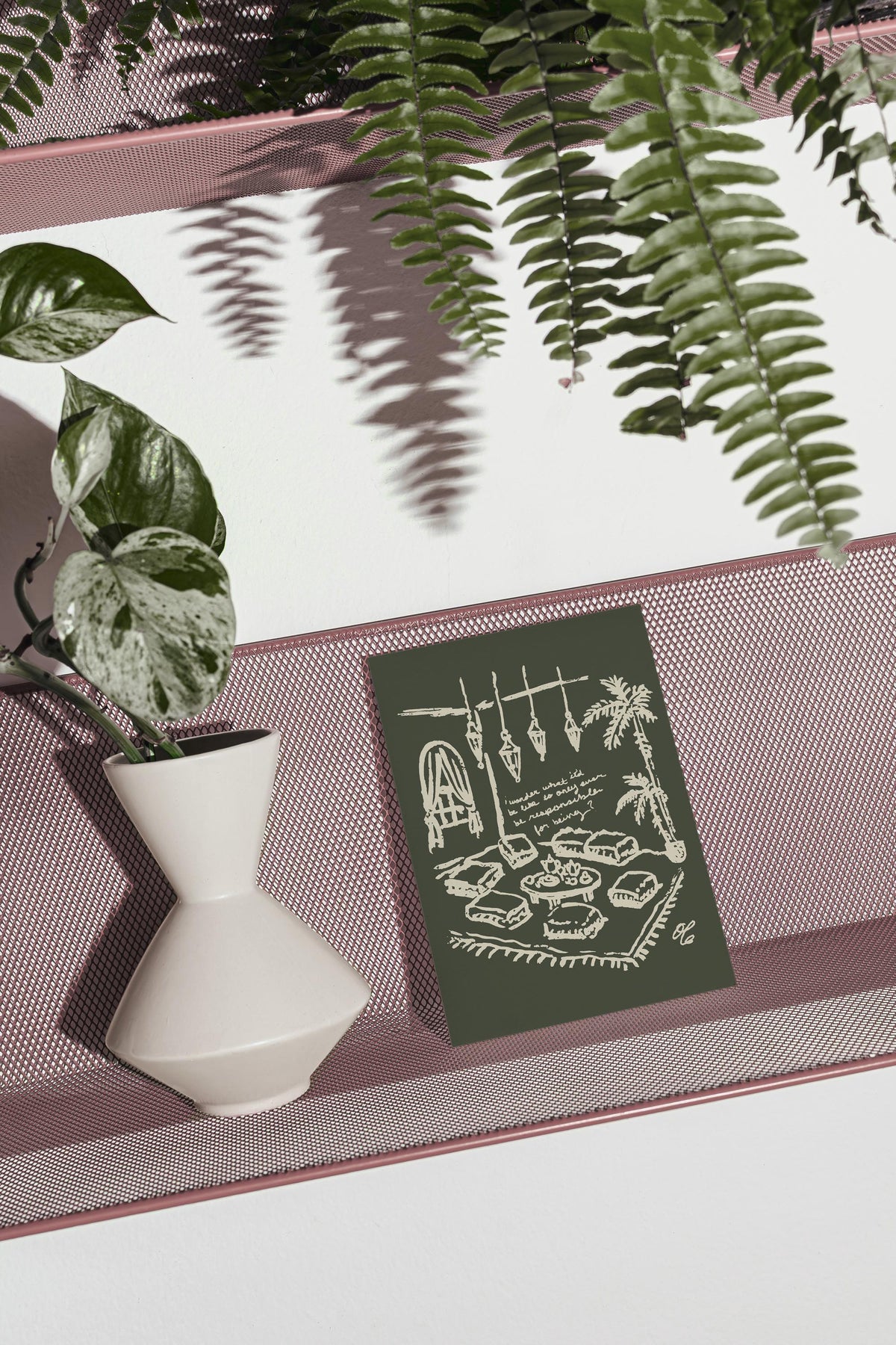 Bohemian Lounge Art Print, preview 3