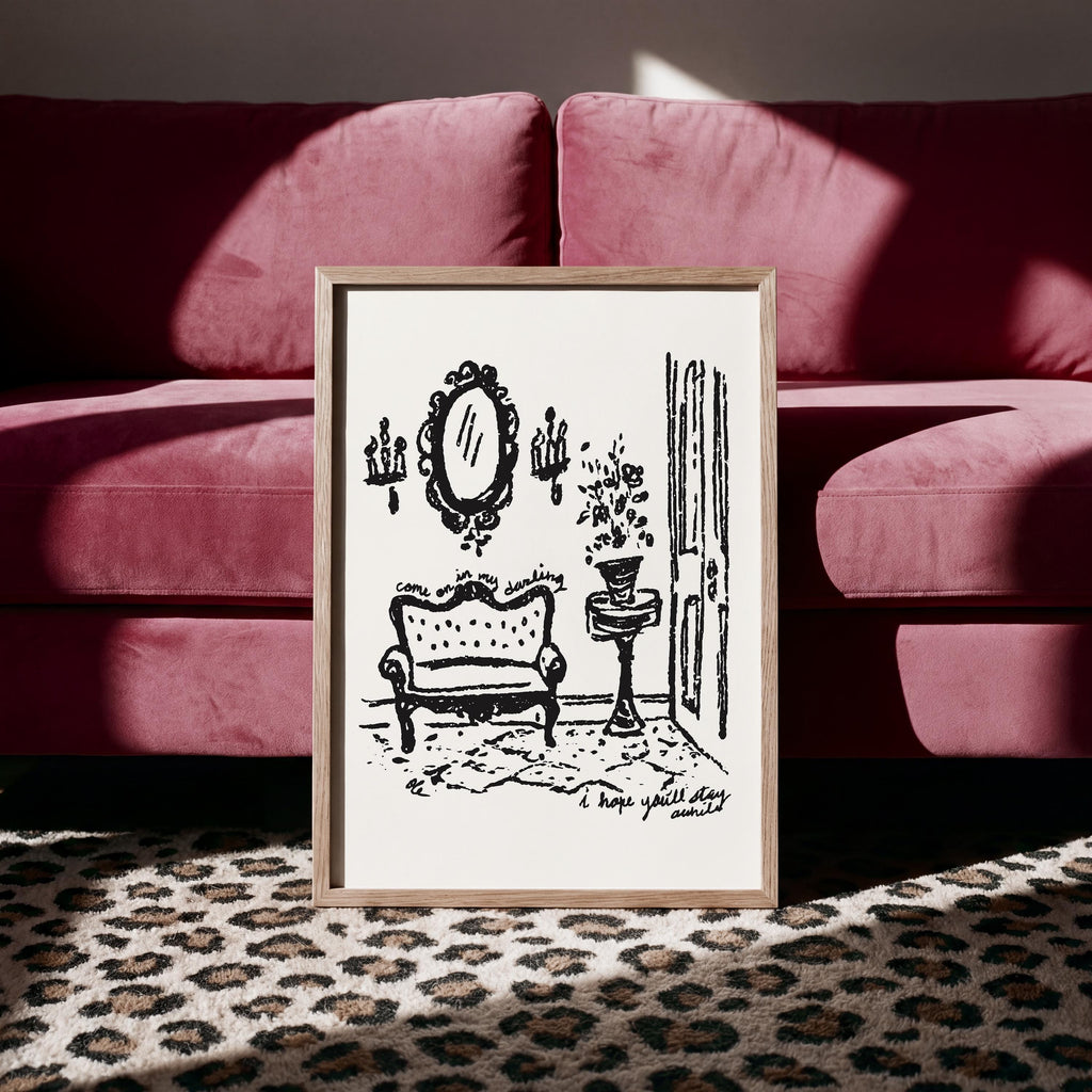 The Settee Art Print, preview 7