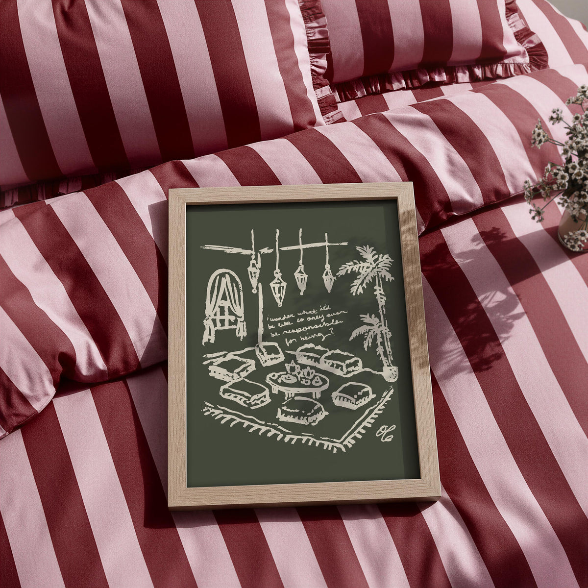 Bohemian Lounge Art Print, preview 11