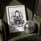 French Fireplace Art Print, preview 16