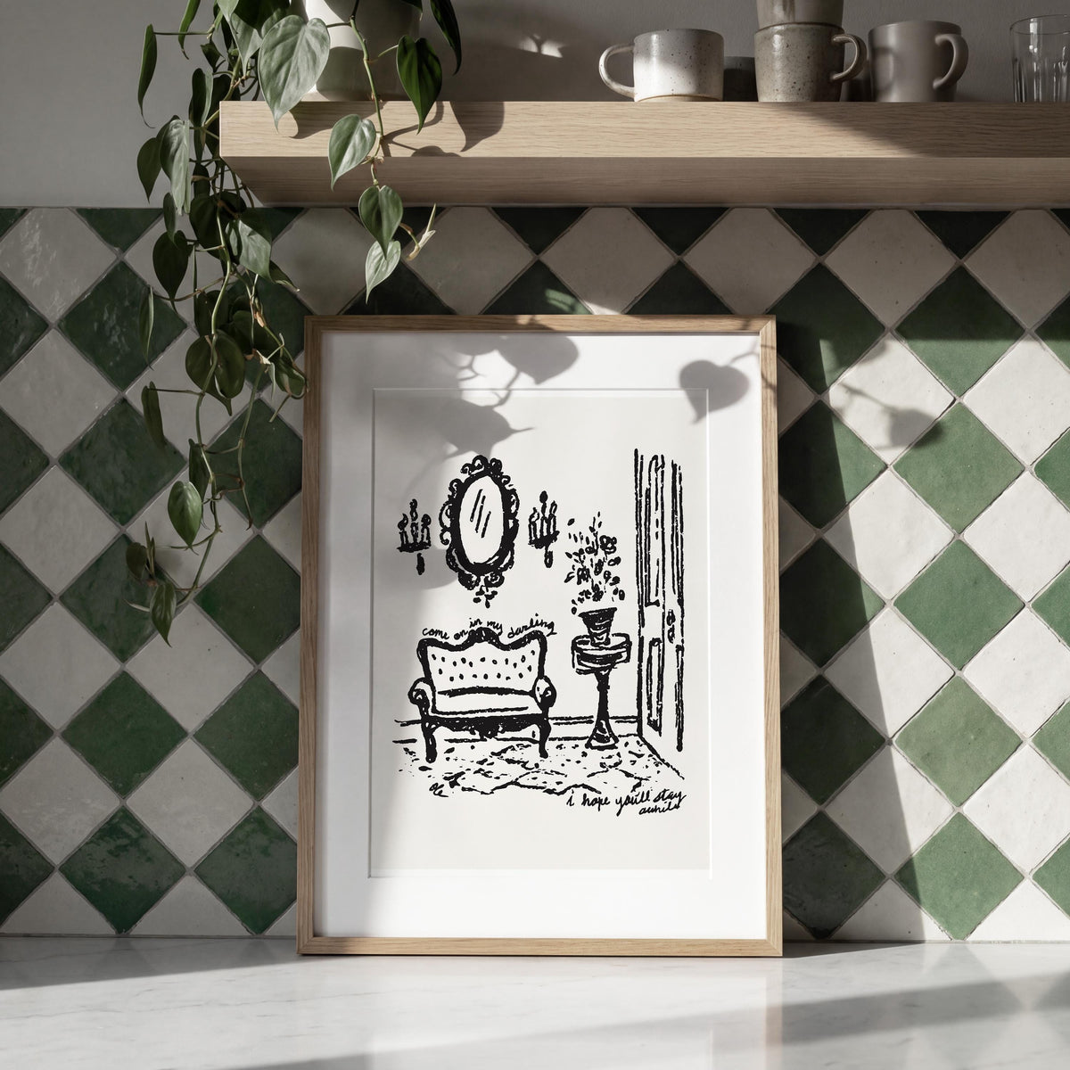The Settee Art Print, preview 17