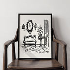 The Settee Art Print, preview 18