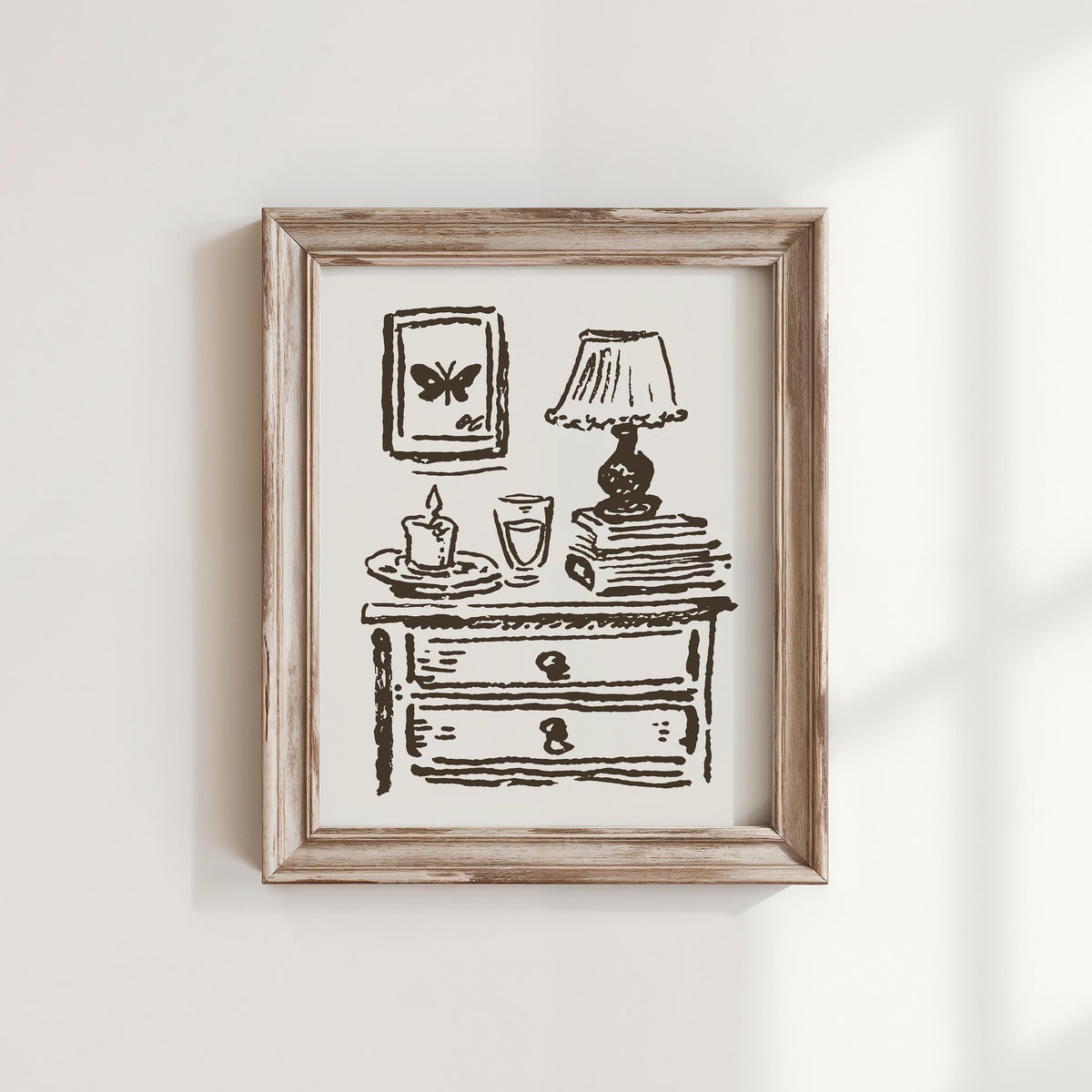 The Nightstand Art Print, preview 1