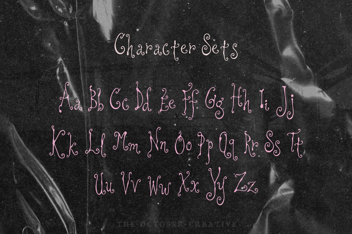Stay Away My Darling Font, preview 4