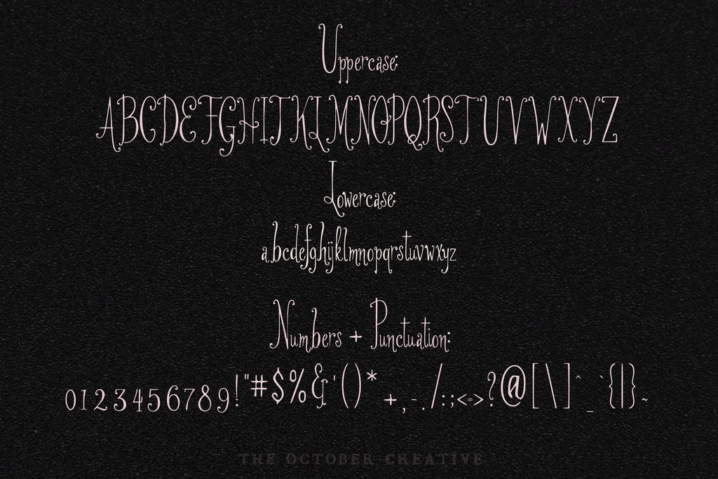 Lace Me Up My Love Font, preview 3