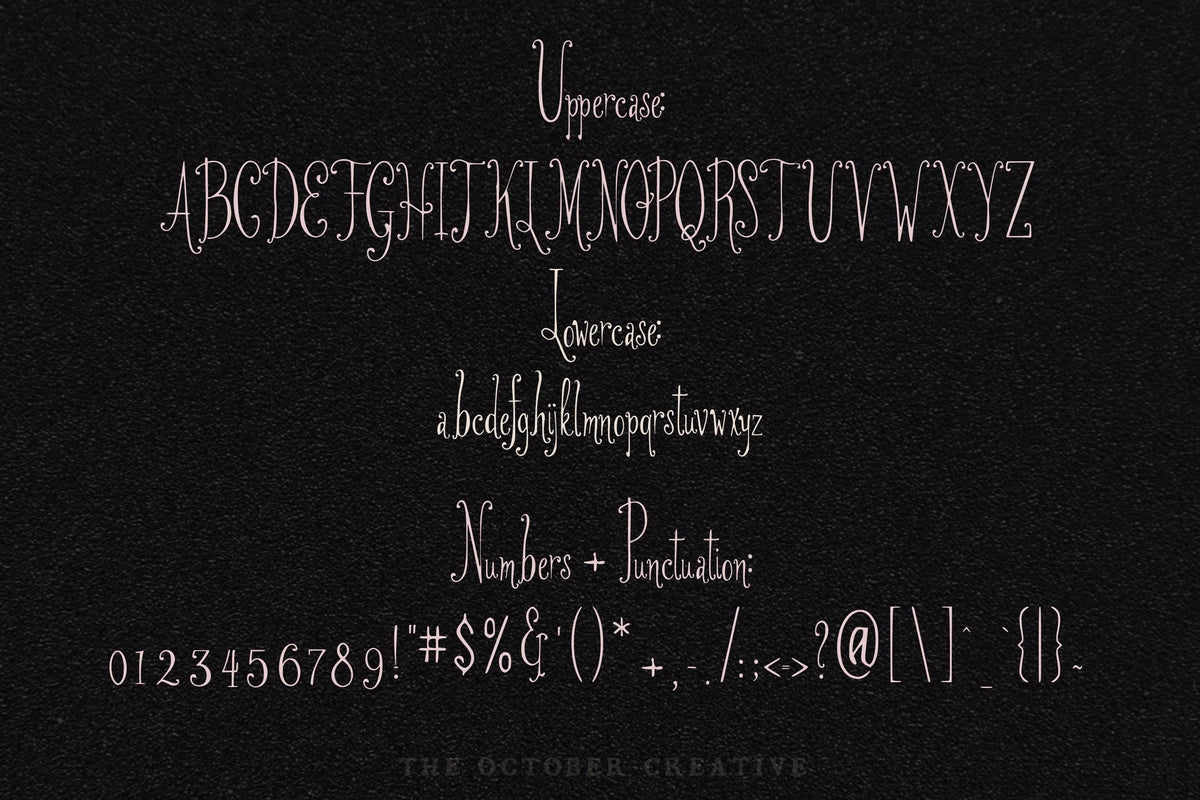 Lace Me Up My Love Font, preview 3
