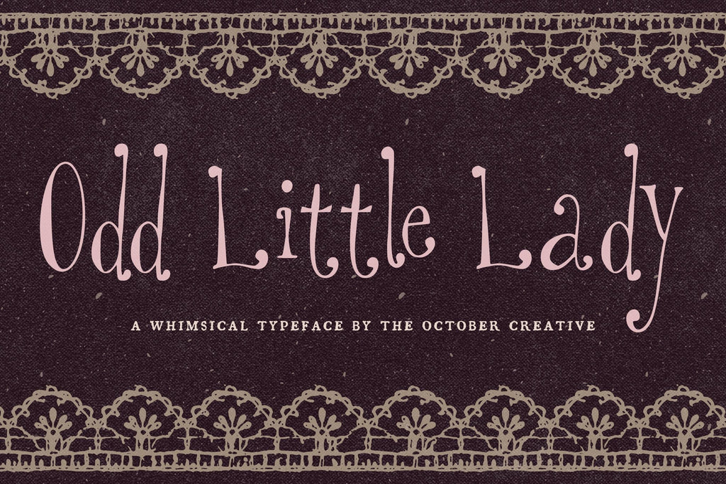 Odd Little Lady Font, preview 2